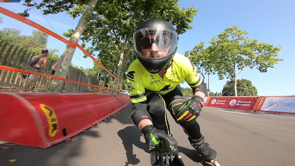 Downhill Skating: Roller Games in Barcelona - Rollerblade