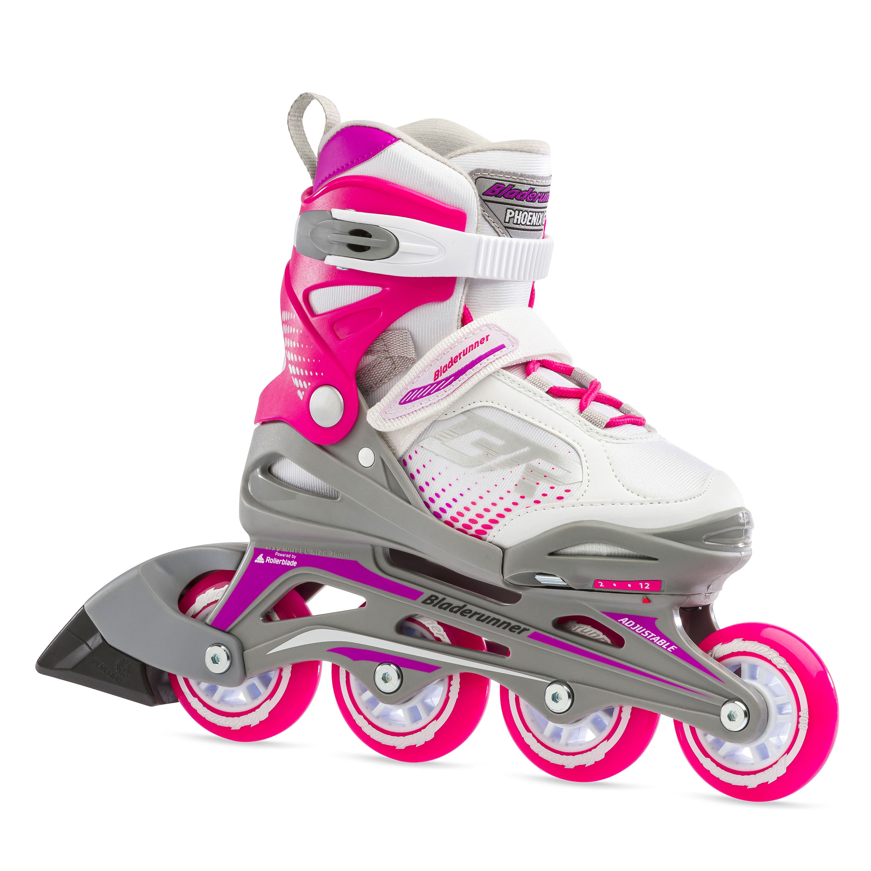 ROLLER ENFANT EXTENSIBLE ROLLERBLADE APEX black- Red ROLLER TAILLES