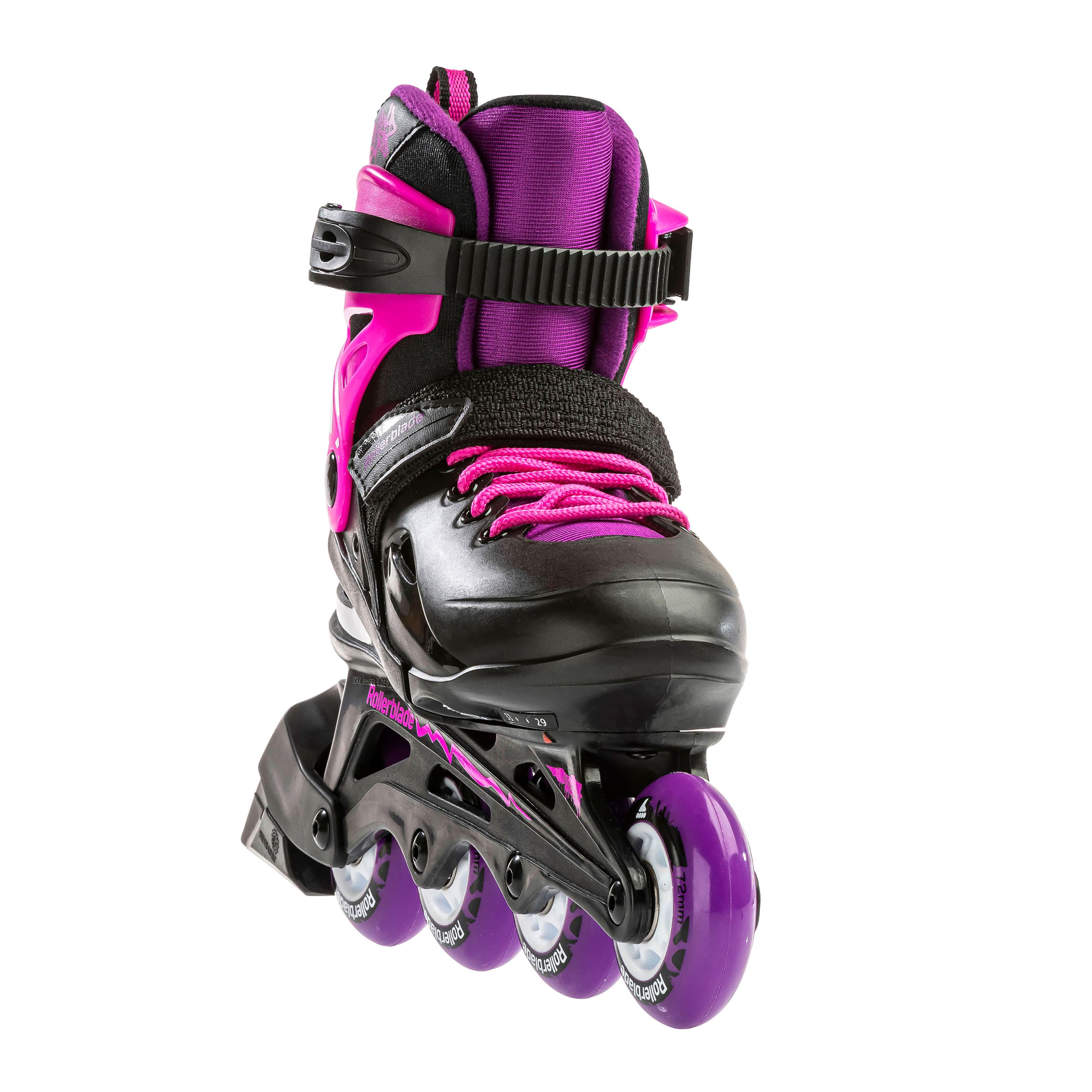 T36-40 PATINES EN LINEA FURY NEGRO/BLANCO ROLLERBLADE