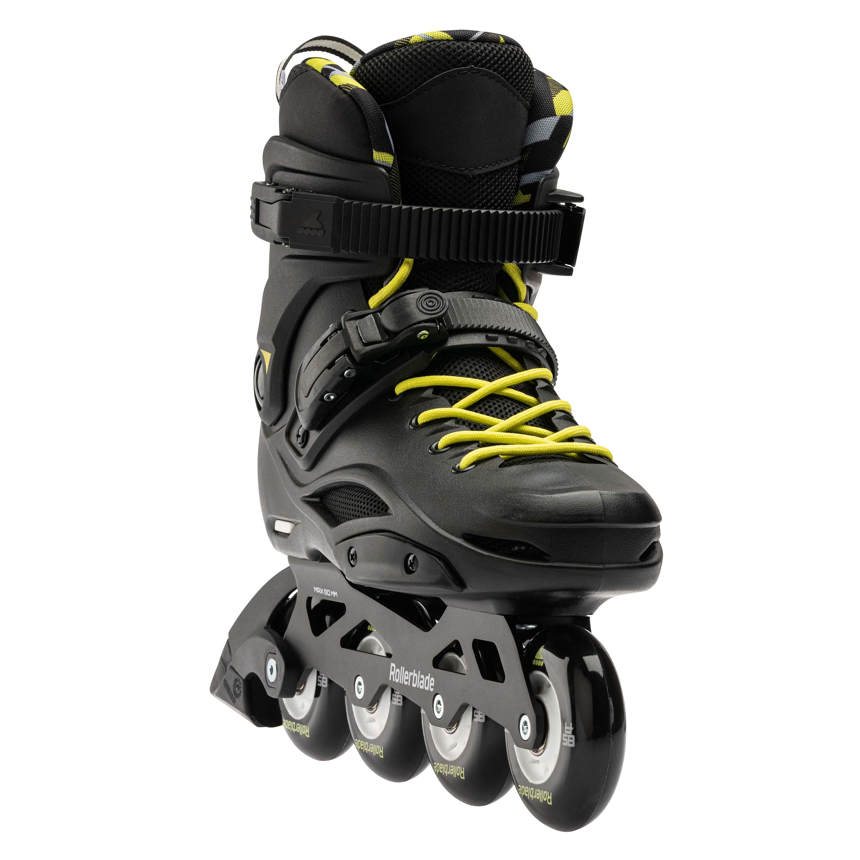 Patines en línea Rollerblade RB CRUISER NEGRO/AQUA AZUL