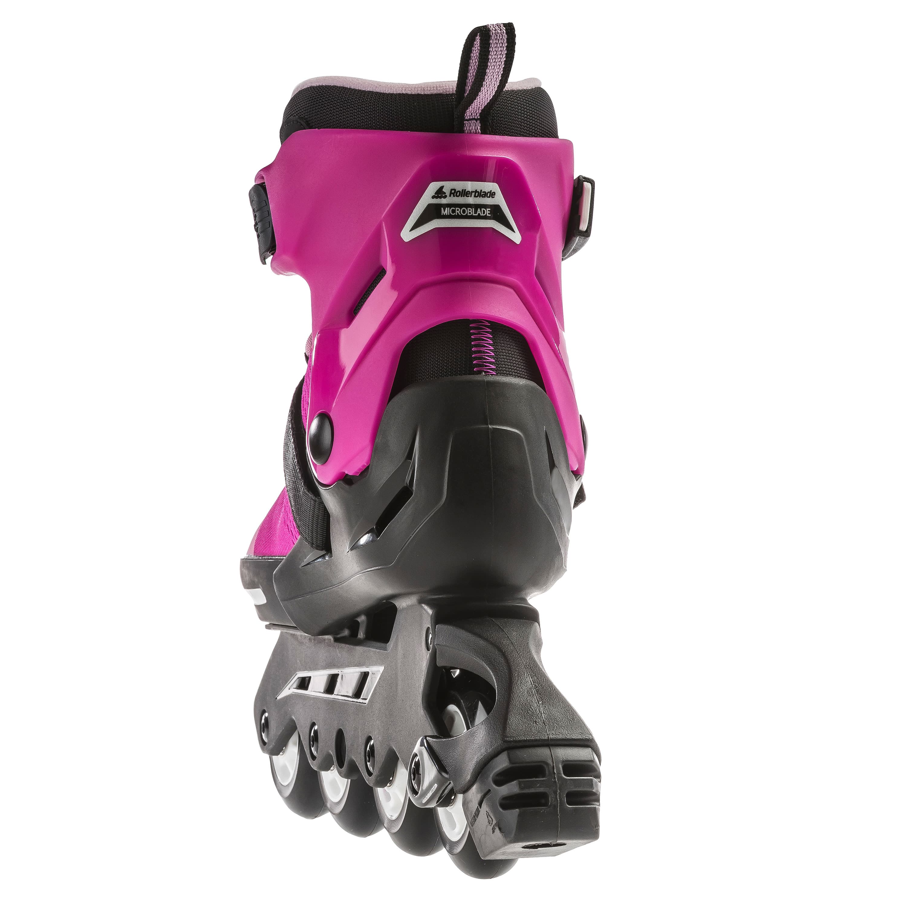 Rollerblade Microblade - Patines en línea ajustables para niña, color rosa  y goma de mascar de burbujas, para jóvenes, rendimiento juvenil