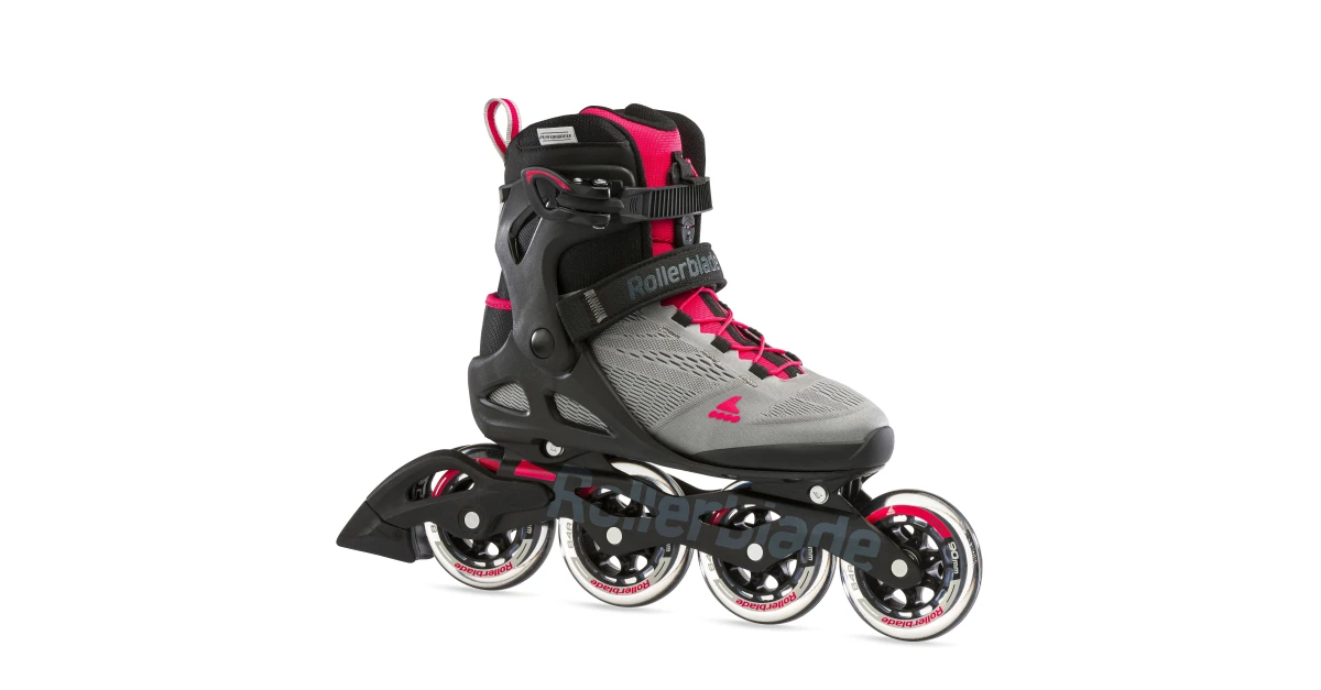 Rollerblade 07100500A067.5 Macroblade 90 W Neutral Grey/Paradise Pink 7.5